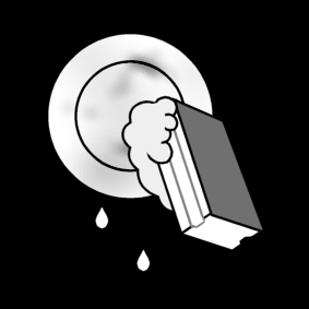 afwassen